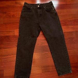 Black Cotton On Mom Jeans